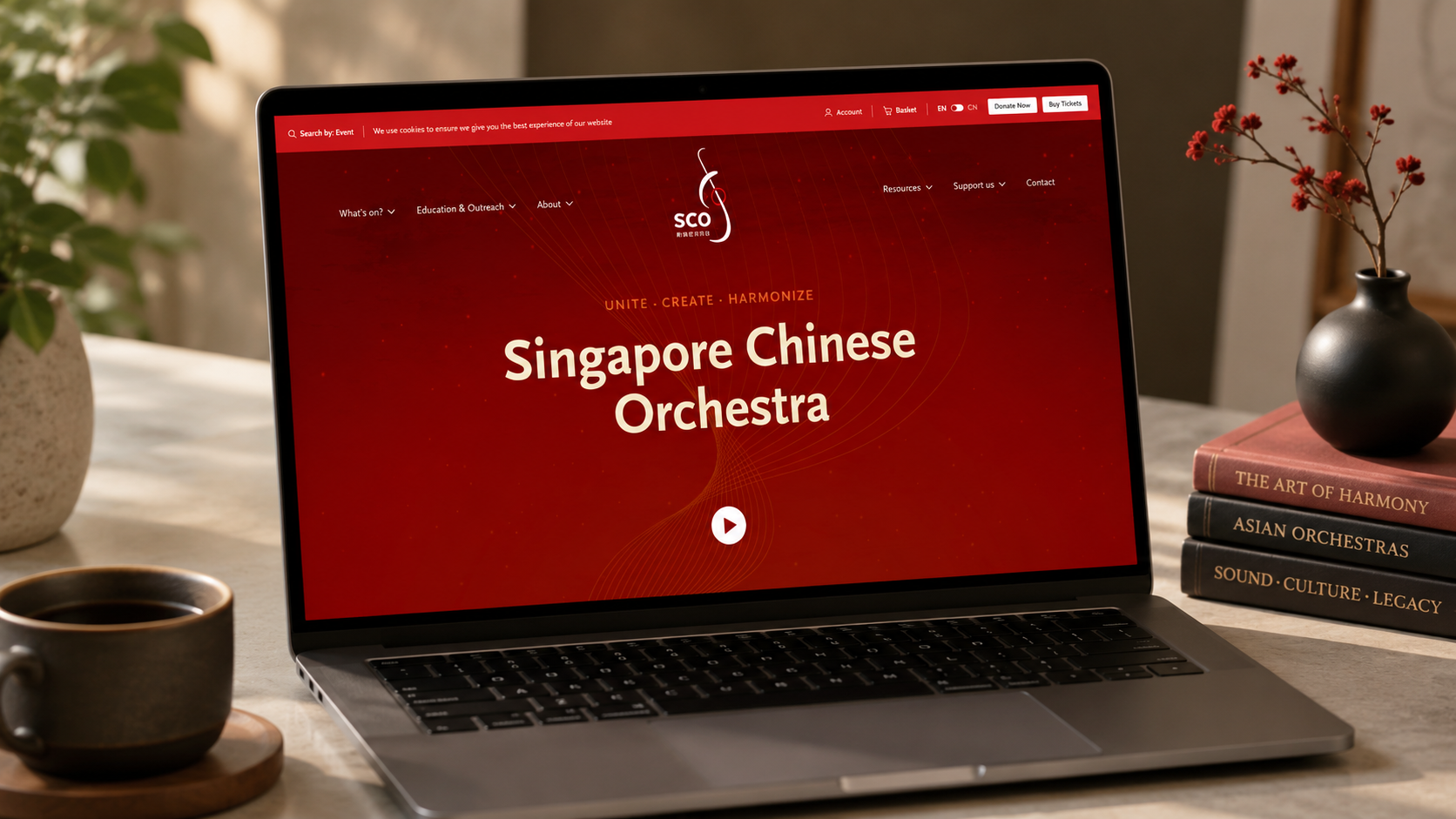 Singapore Chinese Orchestra hero banner